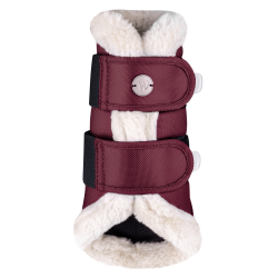 Guêtres de dressage Waldhausen Comfort Light Samtrot Guêtres de dressage Waldhausen Comfort Light Samtrot