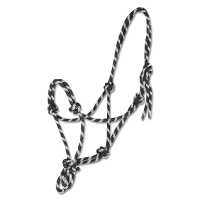 Licol Waldhausen à noeuds Schwarz / Minze