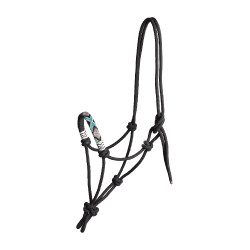 Licol Waldhausen à noeuds Pearls Schwarz