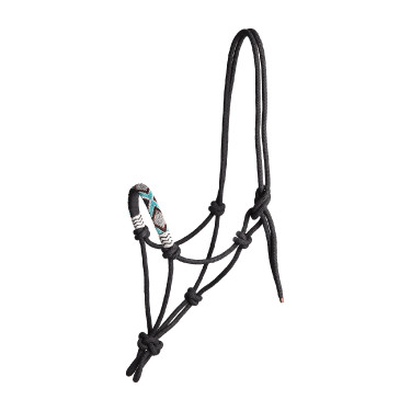 Licol Waldhausen à noeuds Pearls Schwarz