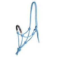 Licol Waldhausen à noeuds Pearls Azurblau