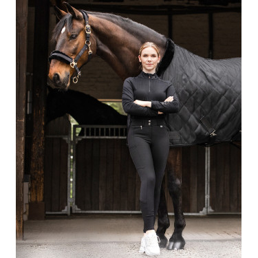 Licol Waldhausen Exclusive Schwarz / schwarz