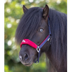 Licol Waldhausen Island Hellnar Dunkelblau / Rot