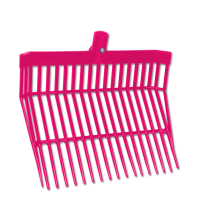 Tête de fourche à crottin Waldhausen plastique Pink Rosa