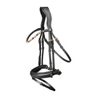 Trense Goldheart Waldhausen X-Line Schwarz Trense Goldheart Waldhausen X-Line Schwarz