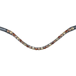 Trense Goldheart Waldhausen X-Line Schwarz