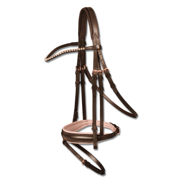 Trense Rosé Waldhausen X-Line Braun