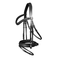 Standardzaumzeug Stockholm Waldhausen X-Line Schwarz