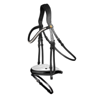 Trense Timeless Waldhausen S-Line Schwarz / Weiß