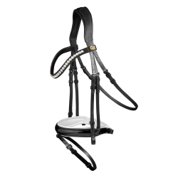 Trense Timeless Waldhausen S-Line Schwarz / Weiß