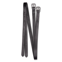 Steigbügelriemen Waldhausen X-Line 25 mm Schwarz