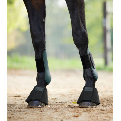 Waldhausen Basic Gamaschen, 2 Stück Tannengrün / Schwarz