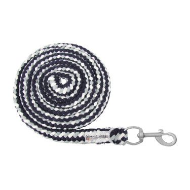 Führstrick Waldhausen Plus mit Karabinerhaken Dunkelblau / Grau