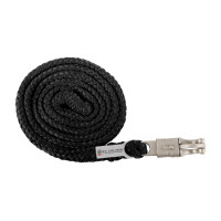 Führstrick Waldhausen Plus mit Panikhaken Schwarz Führstrick Waldhausen Plus mit Panikhaken Schwarz