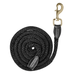 Führleine Waldhausen Exclusive mit Karabiner Schwarz