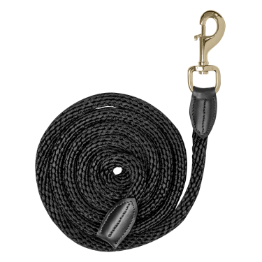 Führleine Waldhausen Exclusive mit Karabiner Schwarz