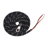 Waldhausen Western Longierleine Schwarz