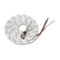 Waldhausen Western Longierleine Weiß Wei&amp;szlig;