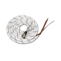 Waldhausen Western Longierleine Weiß Weiß