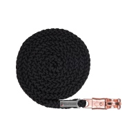 Longe Waldhausen Shine Panikhaken Schwarz / Roségold Longe Waldhausen Shine Panikhaken Schwarz / Roségold