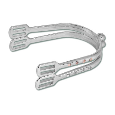 Set Waldhausen Crystal Damen-Sporen Roségold