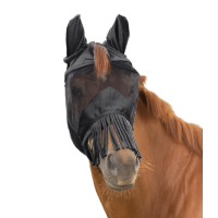 Waldhausen Premium 3-in-1 Fliegenschutzmaske Schwarz Waldhausen Premium 3-in-1 Fliegenschutzmaske Schwarz