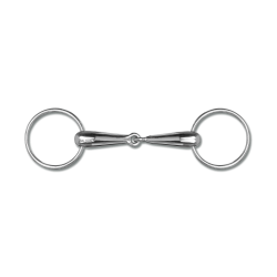 Waldhausen hohles Gebiss mit 2 Ringen