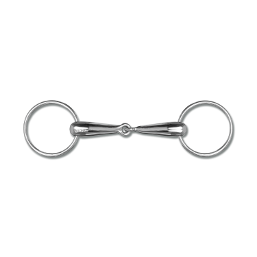 Waldhausen hohles Gebiss mit 2 Ringen