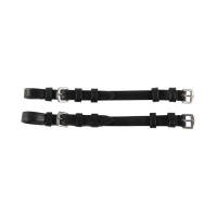 Gebisse mit Schlaufen Waldhausen S-Line, paarweise Schwarz