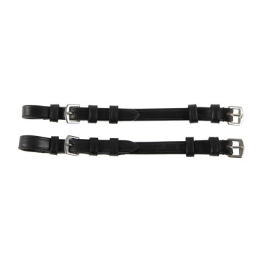 Gebisse mit Schlaufen Waldhausen S-Line, paarweise Schwarz