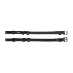 Gebisse mit Schlaufen Waldhausen S-Line, paarweise Schwarz