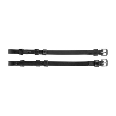 Gebisse mit Schlaufen Waldhausen S-Line, paarweise Schwarz
