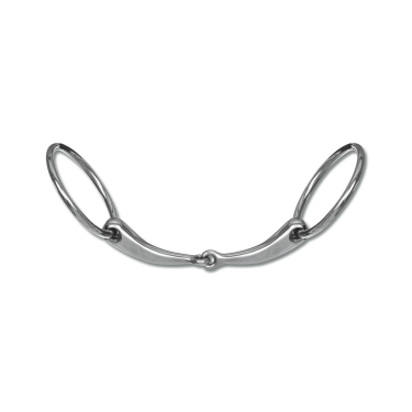 Anatomisch gebrochenes einfaches Trensengebiss von Waldhausen Anatomisch gebrochenes einfaches Trensengebiss von Waldhausen