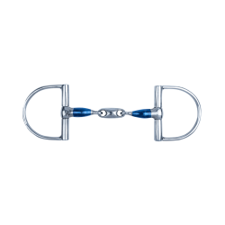 Waldhausen D-Ring Gebiss aus Sweet Iron mit doppelt gebrochener anatomischer Form
