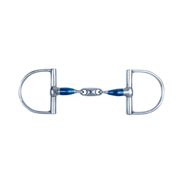 Waldhausen D-Ring Gebiss aus Sweet Iron mit doppelt gebrochener anatomischer Form Waldhausen D-Ring Gebiss aus Sweet Iron mit doppelt gebrochener anatomischer Form