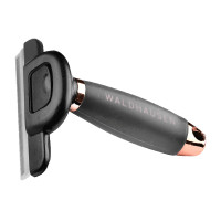 Peigne pour la mue Waldhausen poignée gel L Schwarz / Roségold