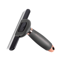 Peigne pour la mue Waldhausen poignée gel XL Schwarz / Roségold