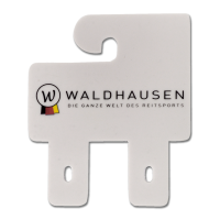 Waldhausen-Gurtenständer Weiß Weiß