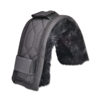 Protection muserolle têtière Waldhausen peau d'agneau Schwarz Protection muserolle têtière Waldhausen peau d'agneau Schwarz