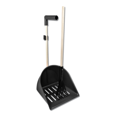 Ramasse-crottin Waldhausen ShakerXL avec râteau Ramasse-crottin Waldhausen ShakerXL avec râteau