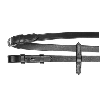 Rênes cuir Waldhausen Schwarz