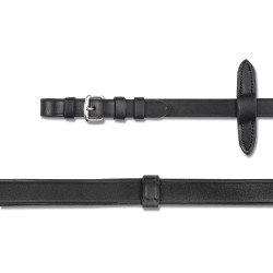 Rênes Waldhausen cuir extra-longues Schwarz
