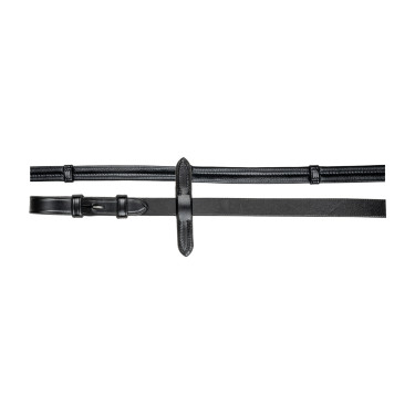 Rênes Waldhausen cuir Supersoft Schwarz