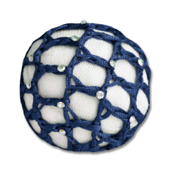 Résille Waldhausen cristaux scintillants Blau