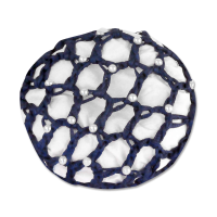 Résille-filet Waldhausen perles Blau