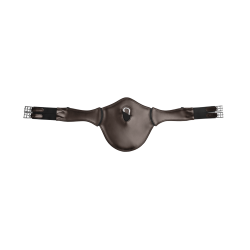 Sangle bavette Waldhausen cuir bavette élastique Braun