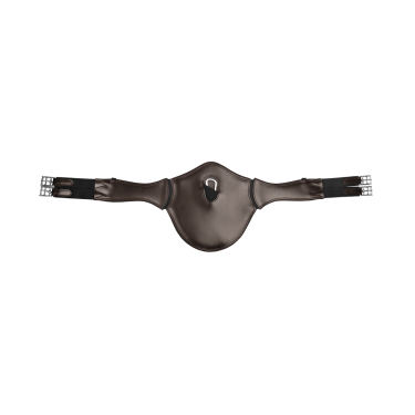 Sangle bavette Waldhausen cuir bavette élastique Braun