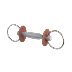 Beris Gebissstange mit Schmetterlingsmundstück, Ring 7,5 cm