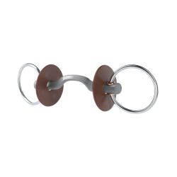 Beris Gebissstange mit Zungenfreiheit Konnex Ring 7,5 cm