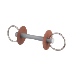 Beris Gebiss mit Comfort-Stange, feiner Ring 7,5 cm
